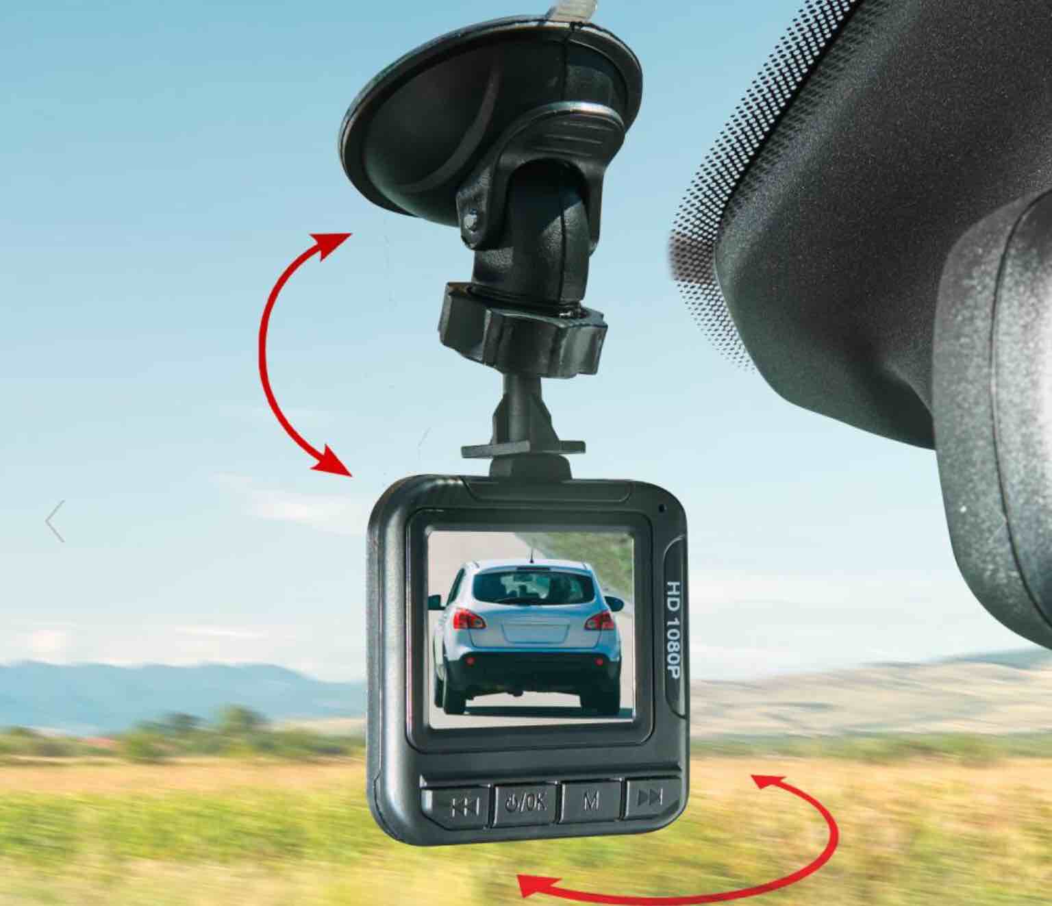 The HD Swiveling Dash Camera