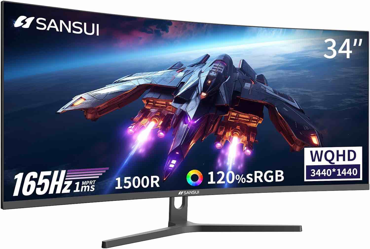 34" C5 WQHD Gaming Monitor 