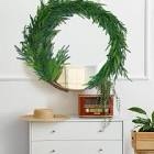 (Box of 8 pieces)Christmas Real Touch Norfolk Pine Garland Artificial Pine Greenery Garlands Faux Christmas Norfolk Pine Garland for Christmas Holiday Seasonal Indoor Home Decor Mantle (1 Pc,60 Inches) 1 60 Inches