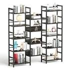 KIDSU 5 Tiers Bookshelf,.. Room Home Office (Grey