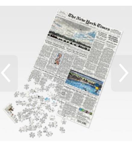 The New York Times Jigsaw Puzzle Of Your Birth Date (500 Piece)