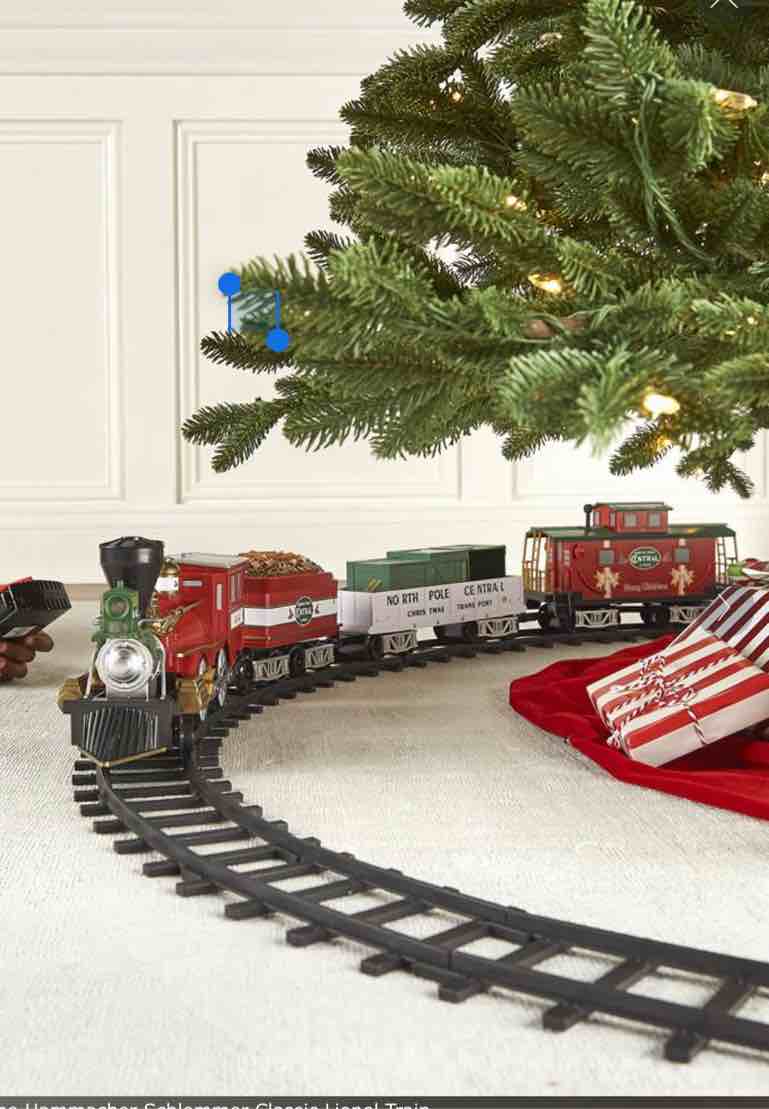 The Hammacher Schlemmer Classic Lionel Train