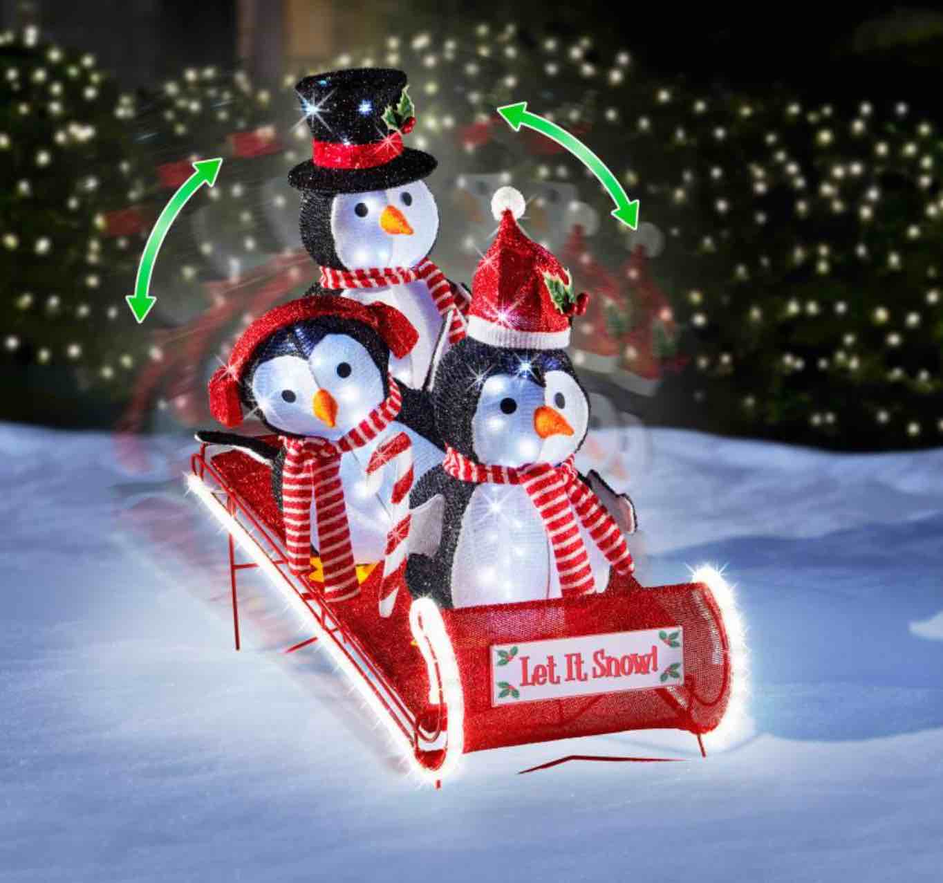 The Animated Tobogganing Penguins