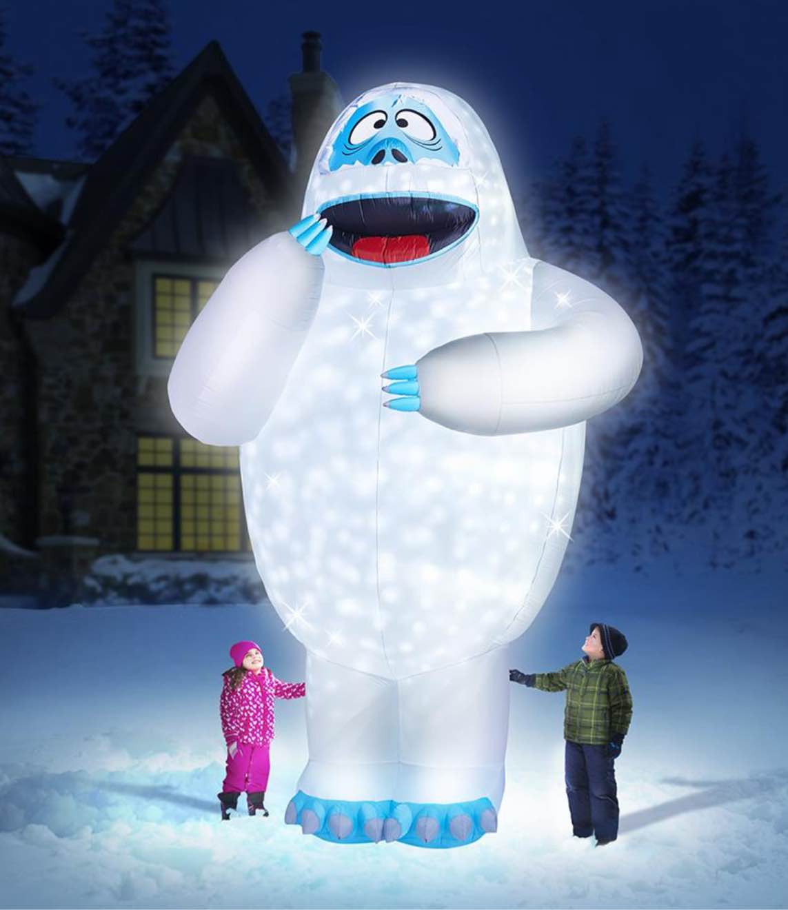 The 15' Inflatable Illuminated Bumble