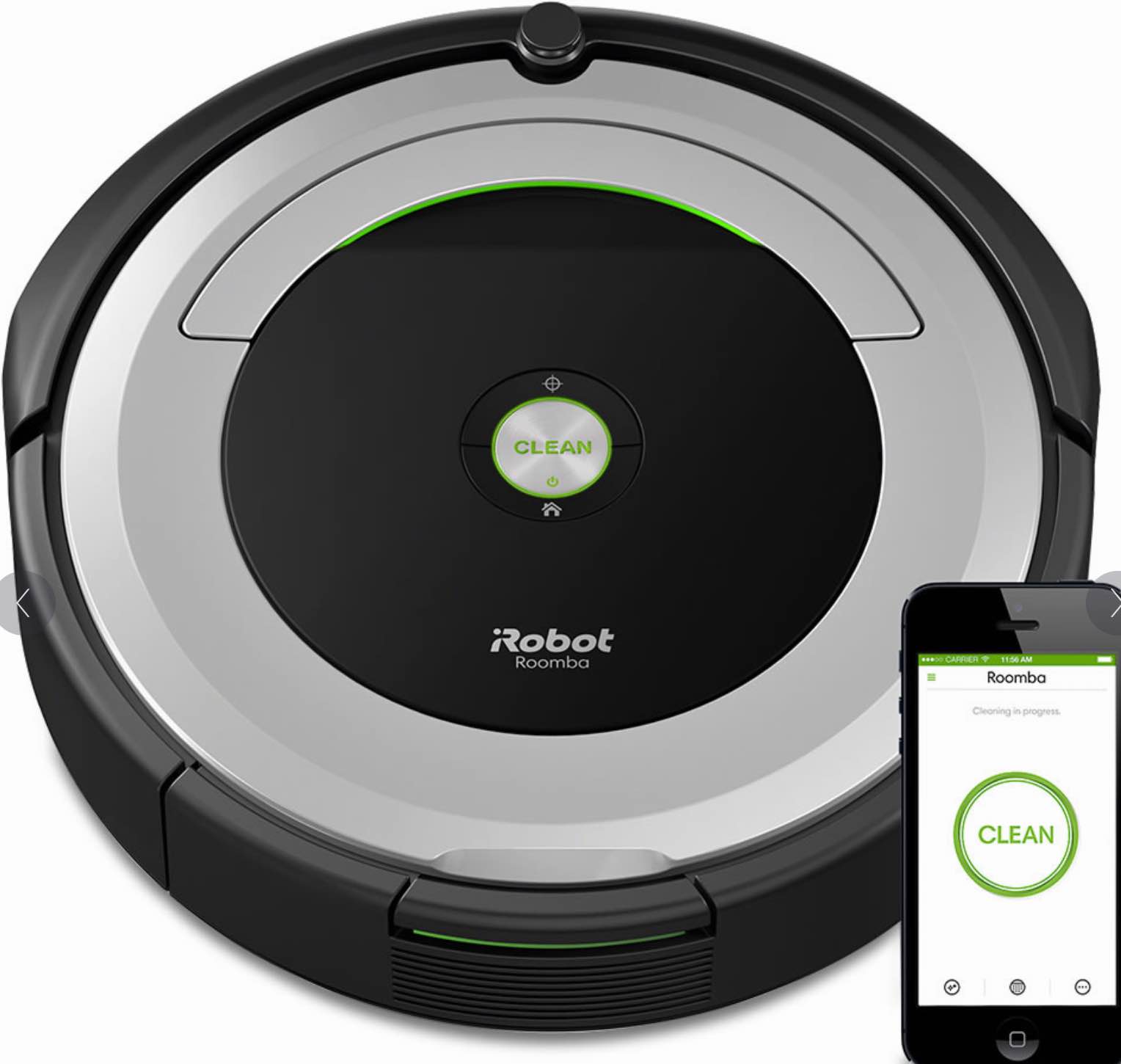 The App Controlled Superior Suction Roomba 690