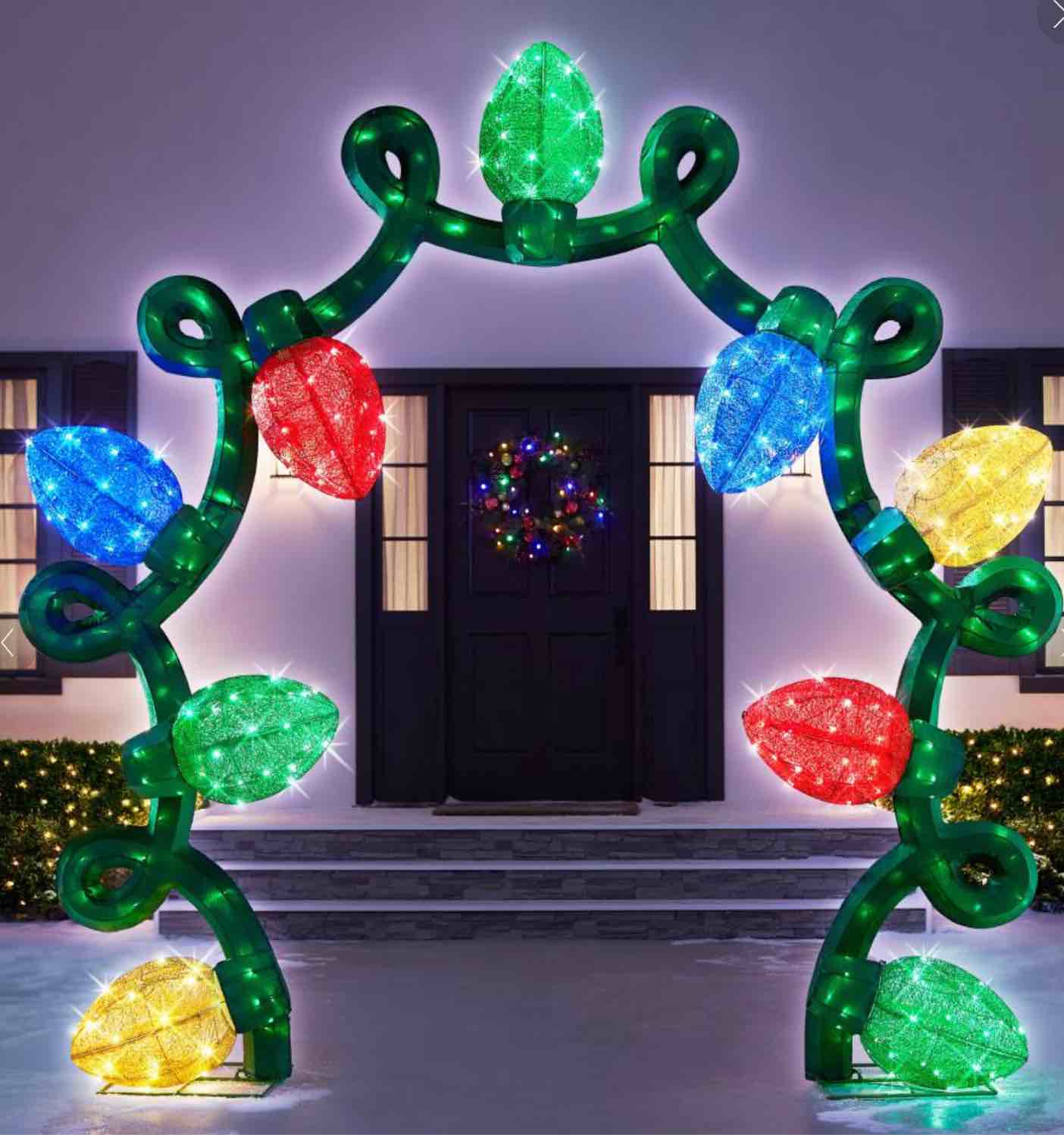The 8 1/2' Illuminating Festive Archway