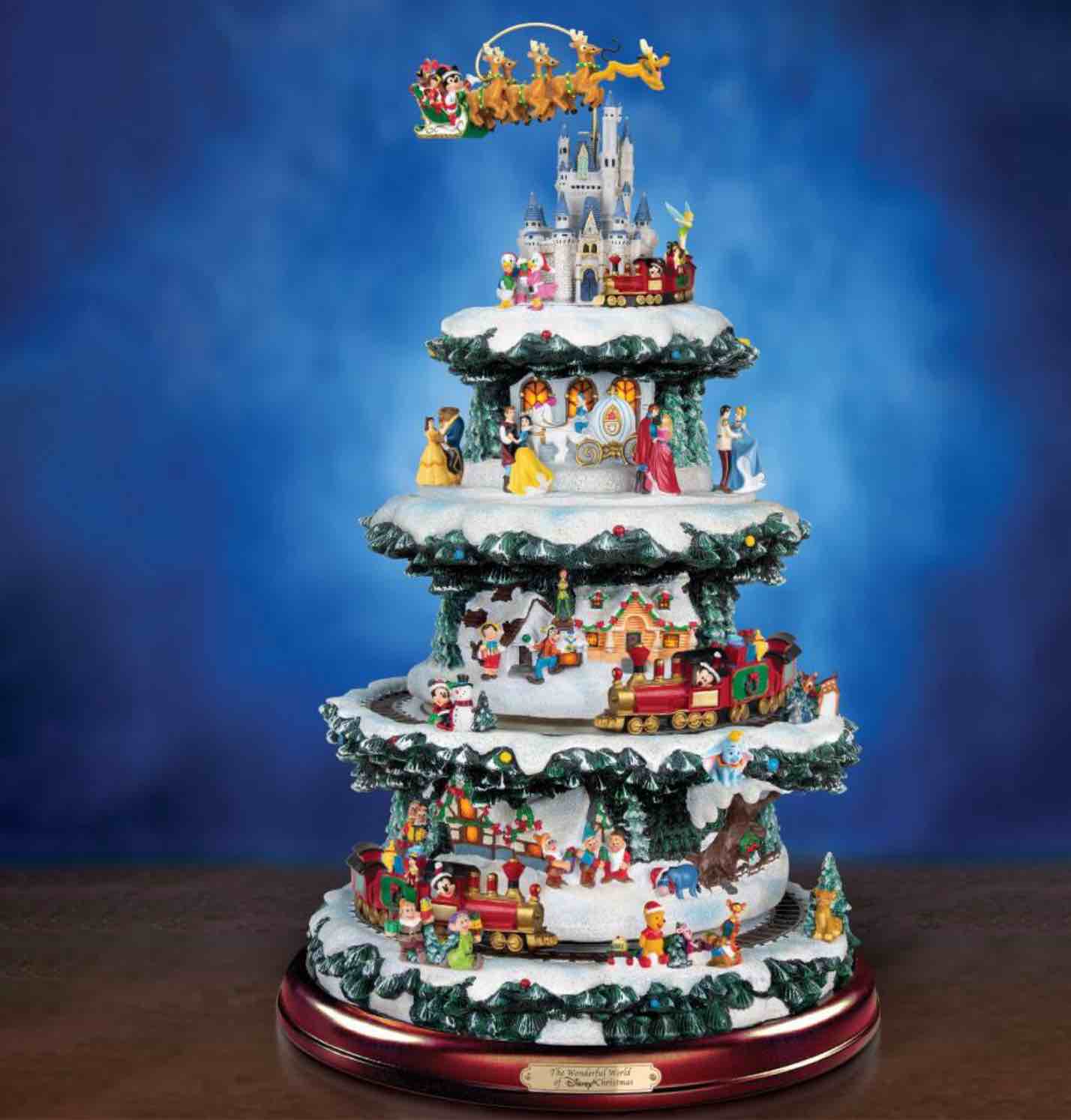 the disney christmas carousel tree