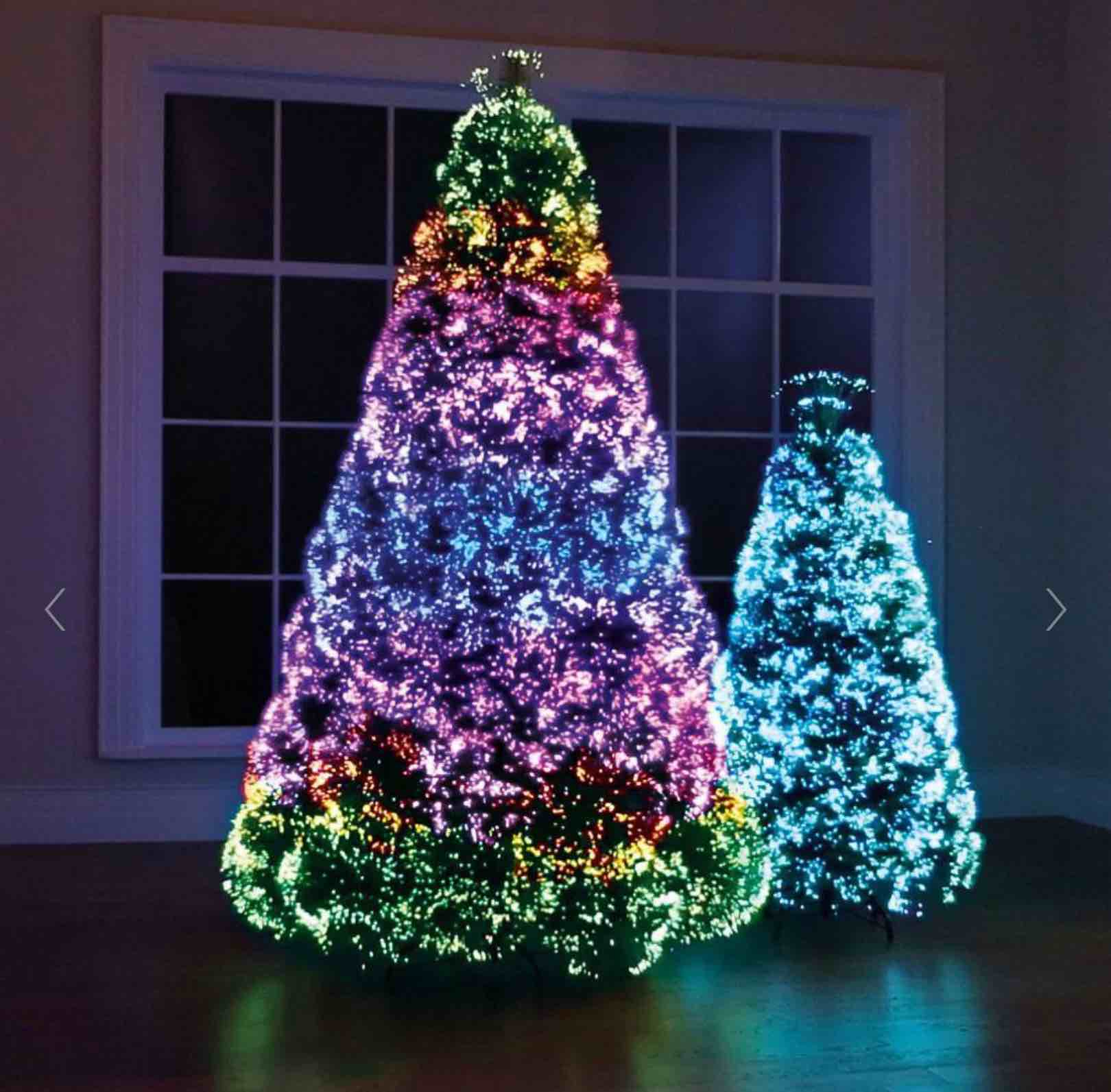 the northern lights christmas trees