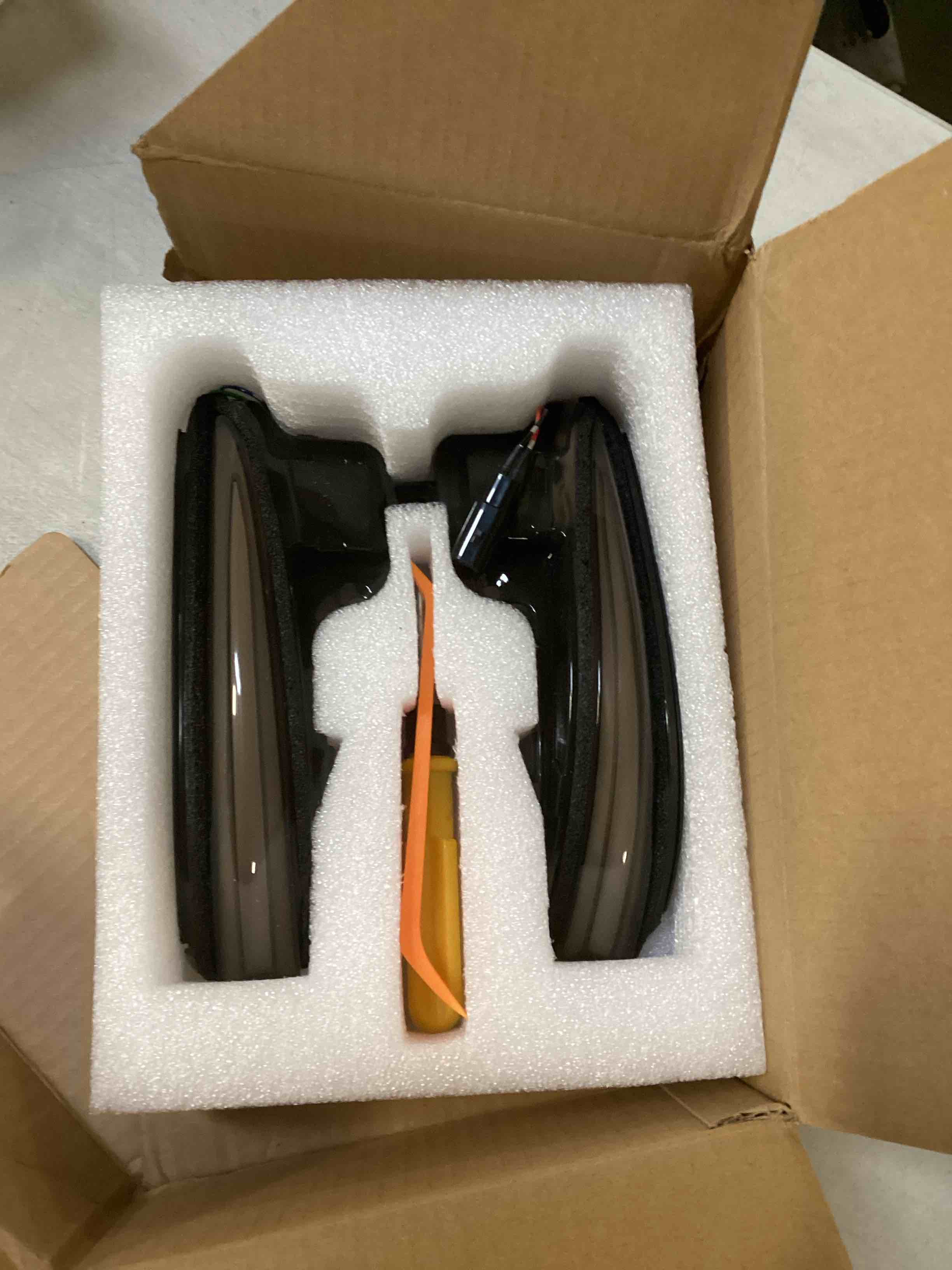 Powerty Car Led Side Mirrors for Toyota RAV4 2019-2025/2016-2024 Tacoma/2020-2025 Highlander Accessories Turn Signal Lights Indicator Strip 2PCS Sequential Dynamic Turn Signal Lights Indicator