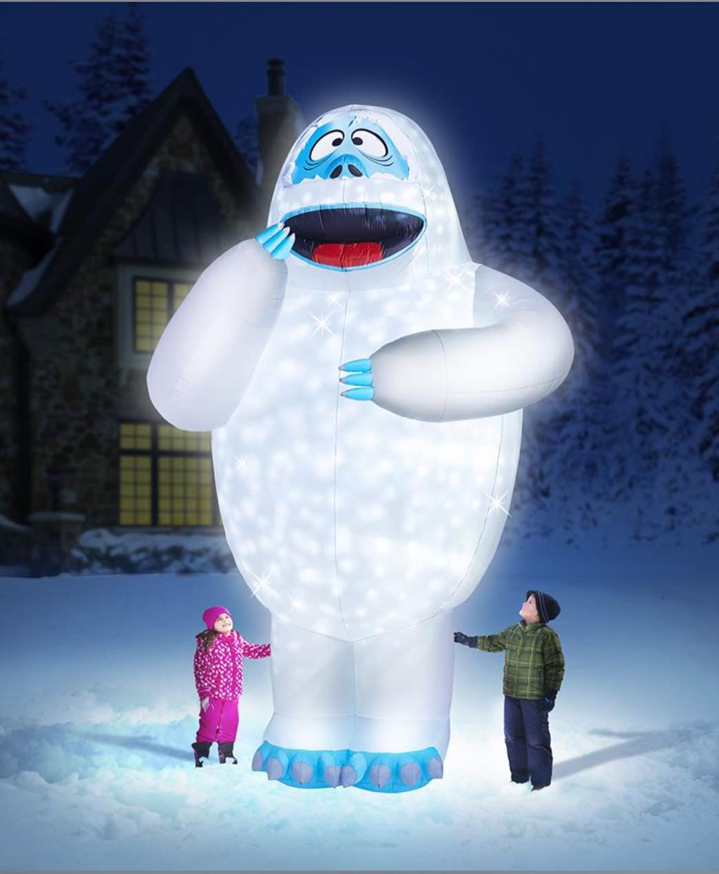 The 15' Inflatable Illuminated Bumble