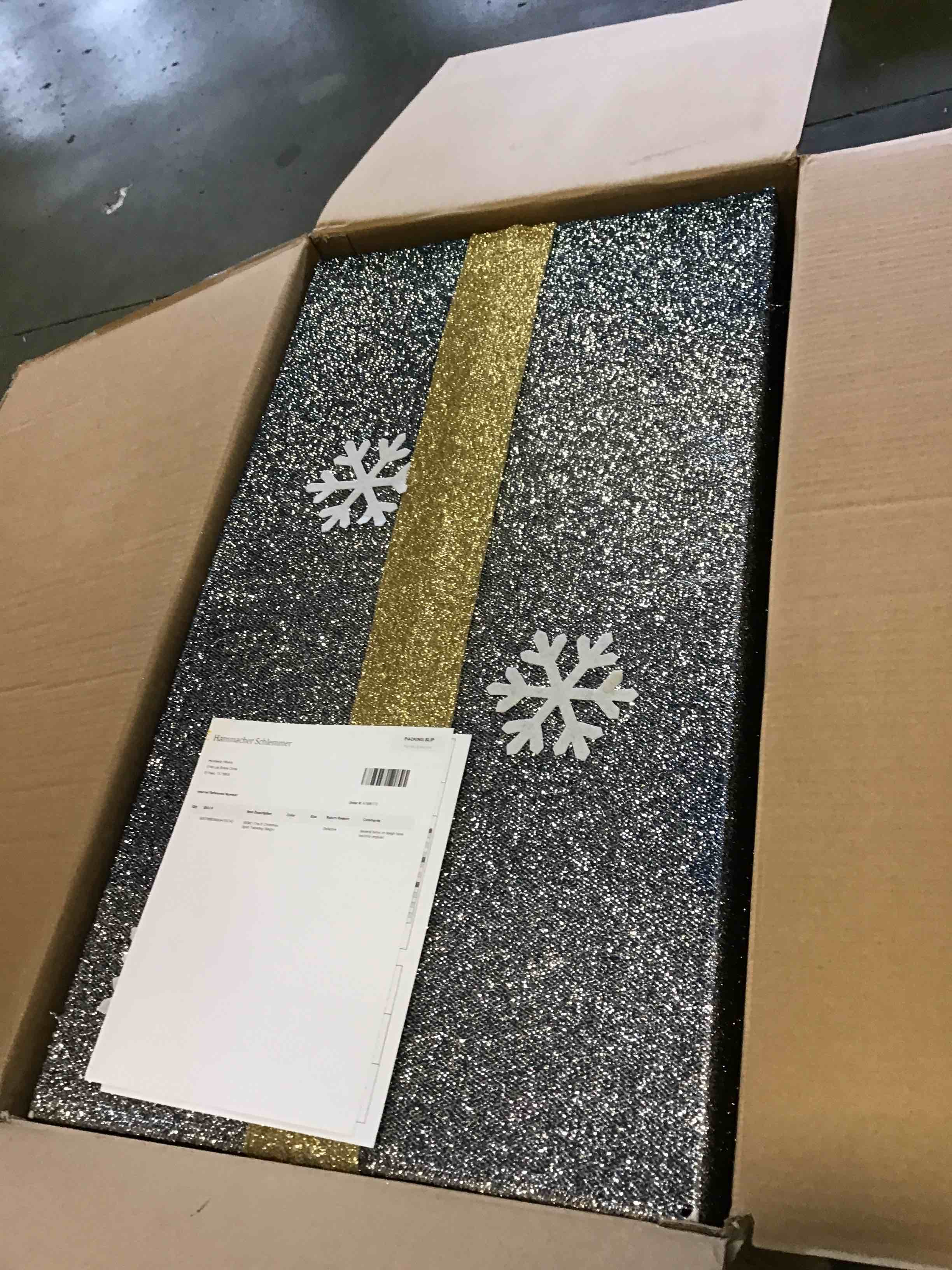 the 8' christmas spirit twinkling sleigh