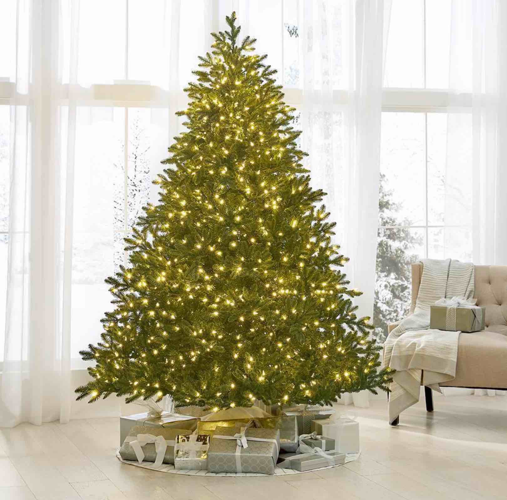 The World's Best Prelit LED Noble 7.5ft