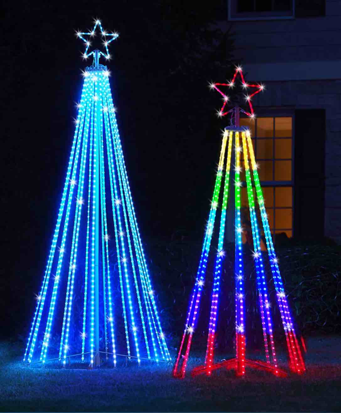 The Choreographed Light Show Tree 8 FT