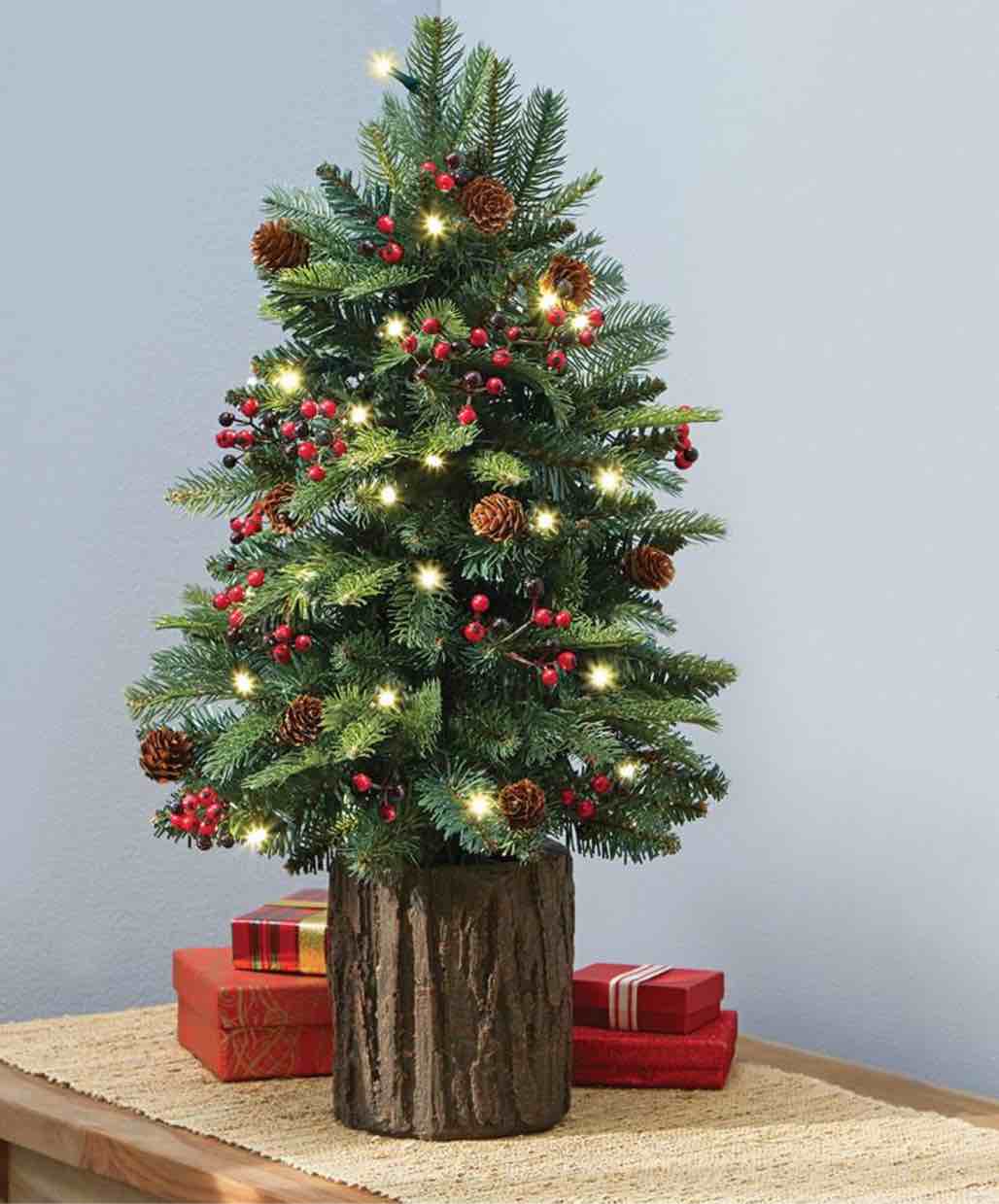 The Tabletop Prelit Christmas Tree