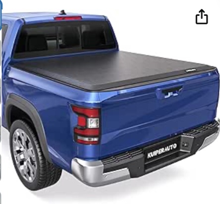 Roll-Up Soft Vinyl Truck Bed Cover Compatible for 2005-2025 Nissan Frontier Tonneau Cover | Fleetside4x4 diy Bed On Top 60 inch