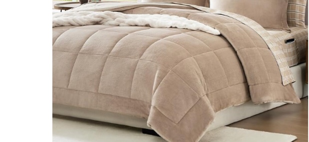 Luxury Queen Size Comforter Sets 7 Piece, Taupe Plush Flannel Velvet Comforter Set Queen 7 Pieces, Soft Warm Plush Comforters Bed in A Bag Queen 90"*90"(Light Taupe,Queen)