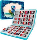 Xinocy for Nintendo Switch Game Case with 32 Game Holder Slots and 32 SD Micro Card Slots for Nintendo Switch/Lite/OLED,Cute Cartoon Games Cartridge