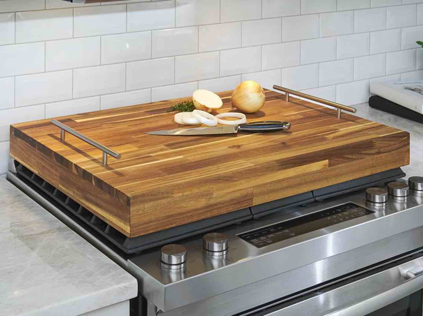 The Stovetop Cutting Board/Cover