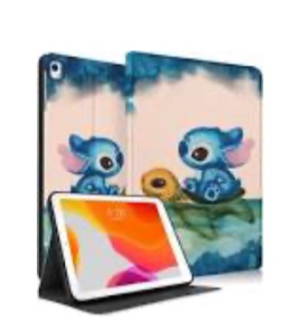 Besoar for iPad Air 2/Air 1/for iPad 5th/6th Generation/Pro 9.7 inch Case for Girls Kids Teen Boys Women Cute Cartoon Kawaii Design Covers Stand Folio Smart Fashion for Apple i Pad 9.7 inch,Turtle Sti