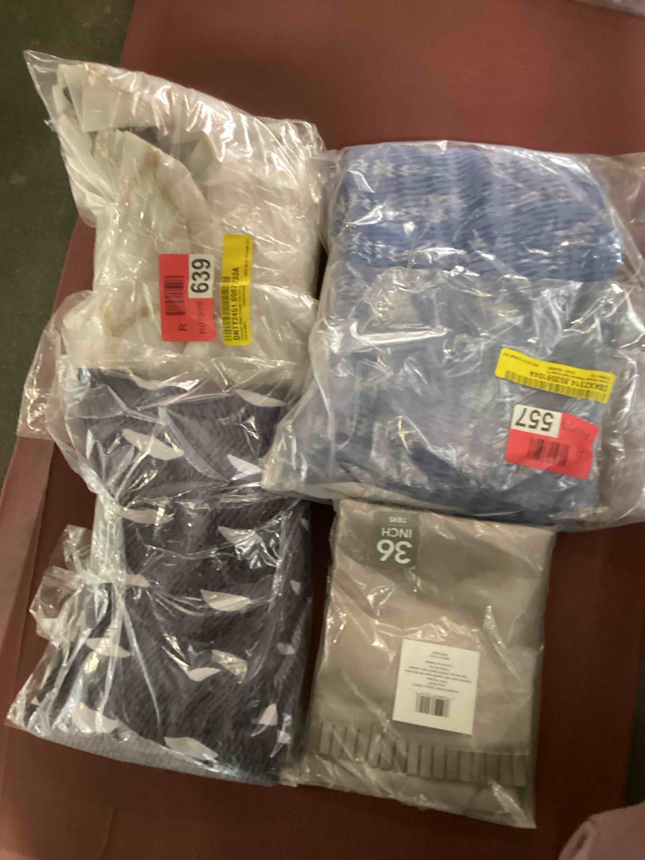 Assorted Curtain Panels, Varying, in different sizes and colors