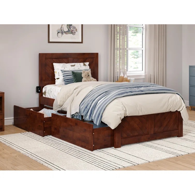 (incomplete) Jeinny solid wood platform bed with