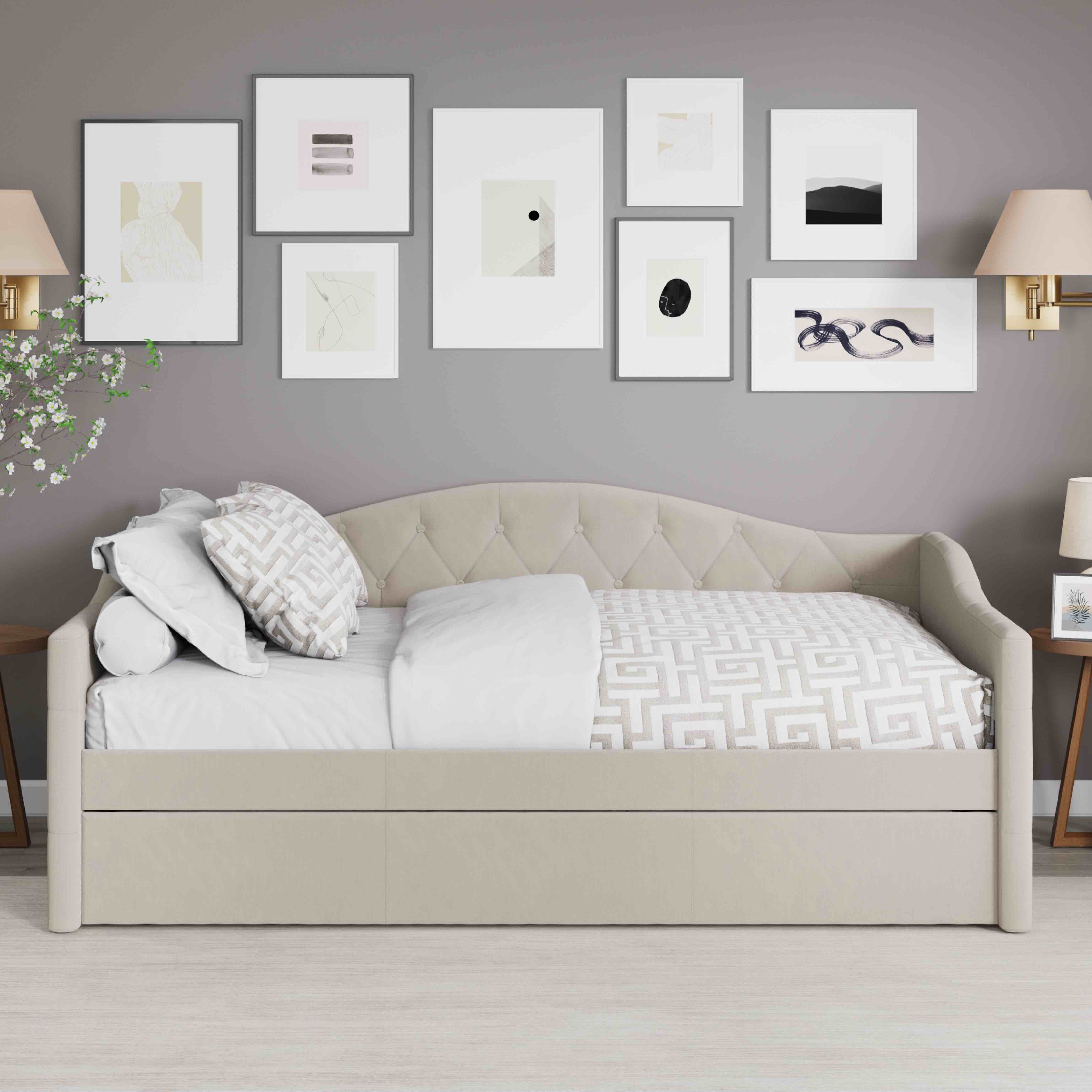DG CASA Atlanta Daybed, Cream, (incomplete, box 1 of 2 only)