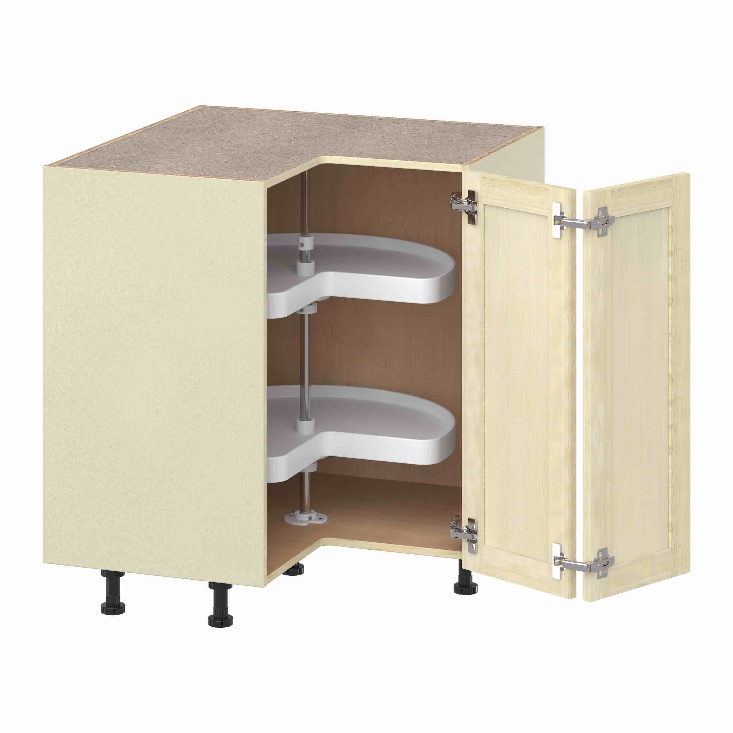 base corner cabinet Project Source Omaha Unfinished 36-in W x 34.5-in H x 36-in D Unfinished Unfinished Popl