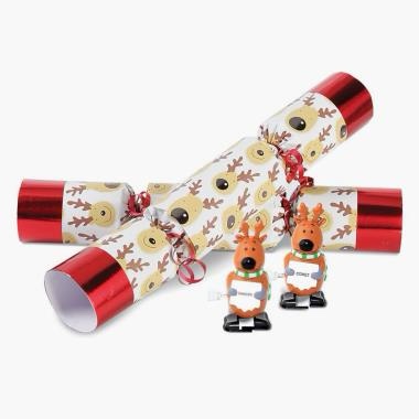 the christmas reindeer racing crackers