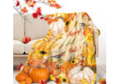 Autumn Pumpkin Blanket Fall Throw Blanket Thanksgiving Decor Soft Orange Pumpkins Fleece Flannel Throws Cozy Plush Fall Decor Throw Blanket for Couch Sofa Bed Adults Chair Bed Dorm 60"x80" Pumpkin2 60"x80"
