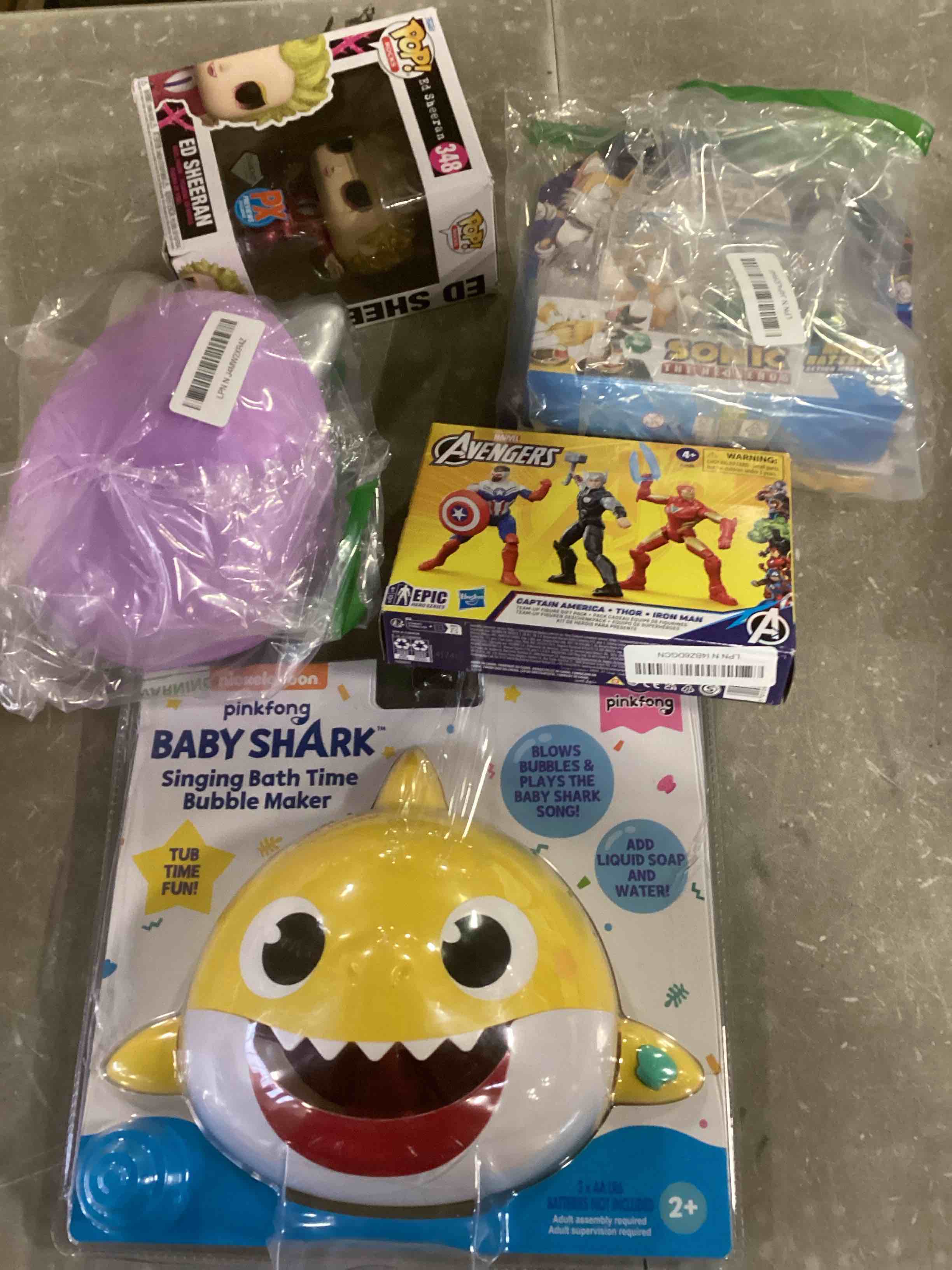  Assortment of toys for kids boys and girls  of different ages that including,National Geographic,Fisher Price, Disney And Nickelodeon (((May varie styles and toys 