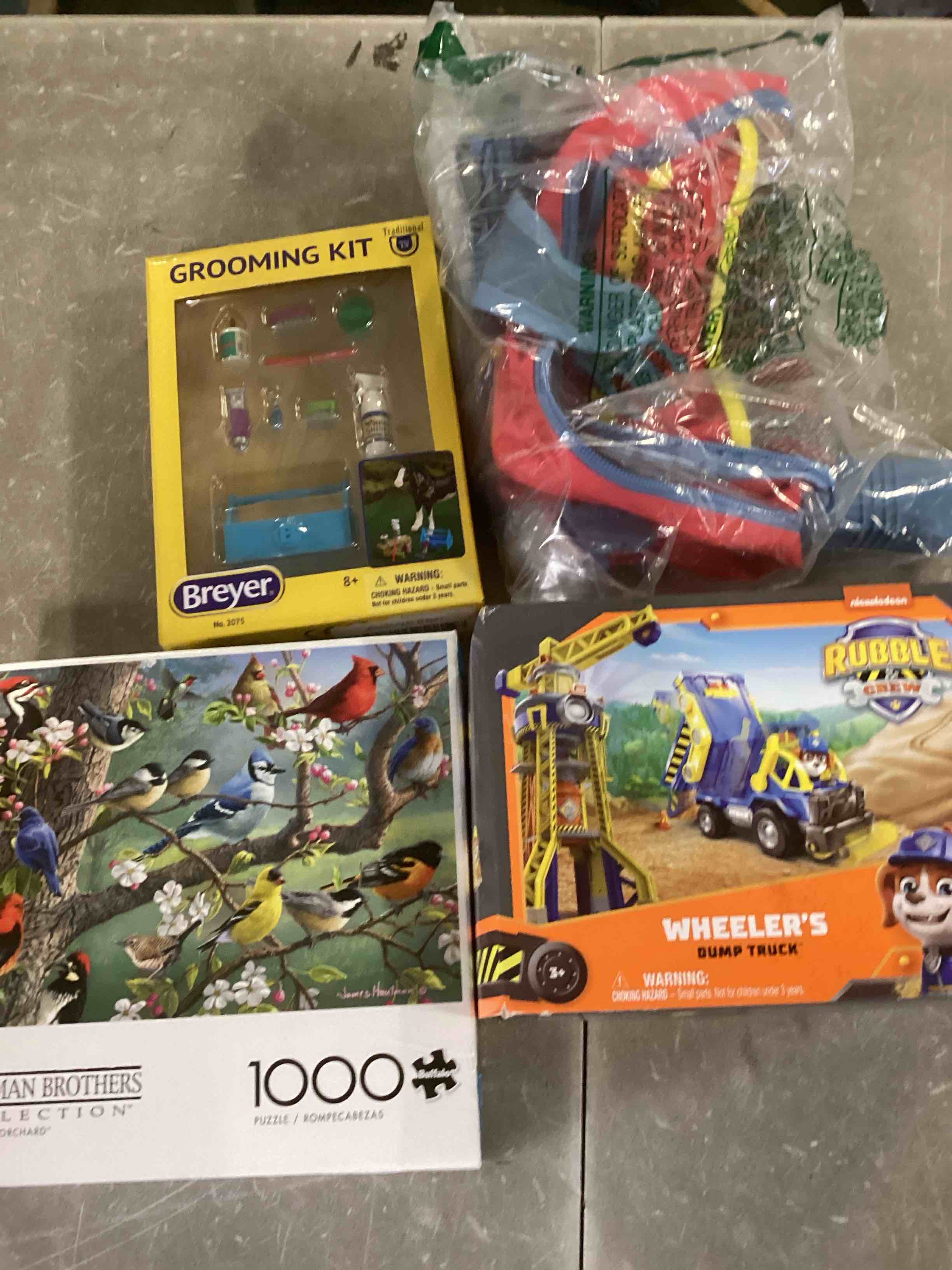  Assortment of toys for kids boys and girls  of different ages that including,National Geographic,Fisher Price, Disney And Nickelodeon (May varie styles and toys)