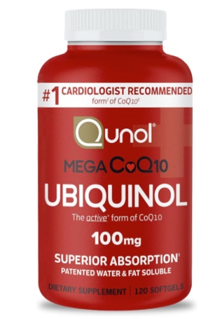 (Exp 04/2026) Qunol Mega CoQ10 Softgels, 100 Mg, 120 Count