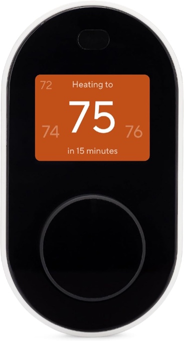 Wyze - Smart Programmable Thermostat with Alexa and Google Assistant - Black