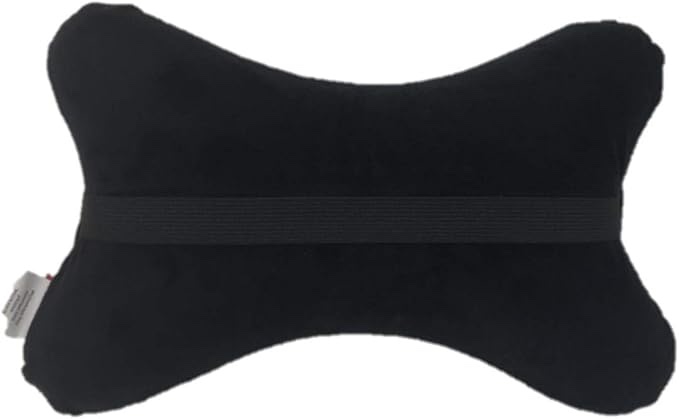 Car Neck Pillow, Dog bone Shape, Black