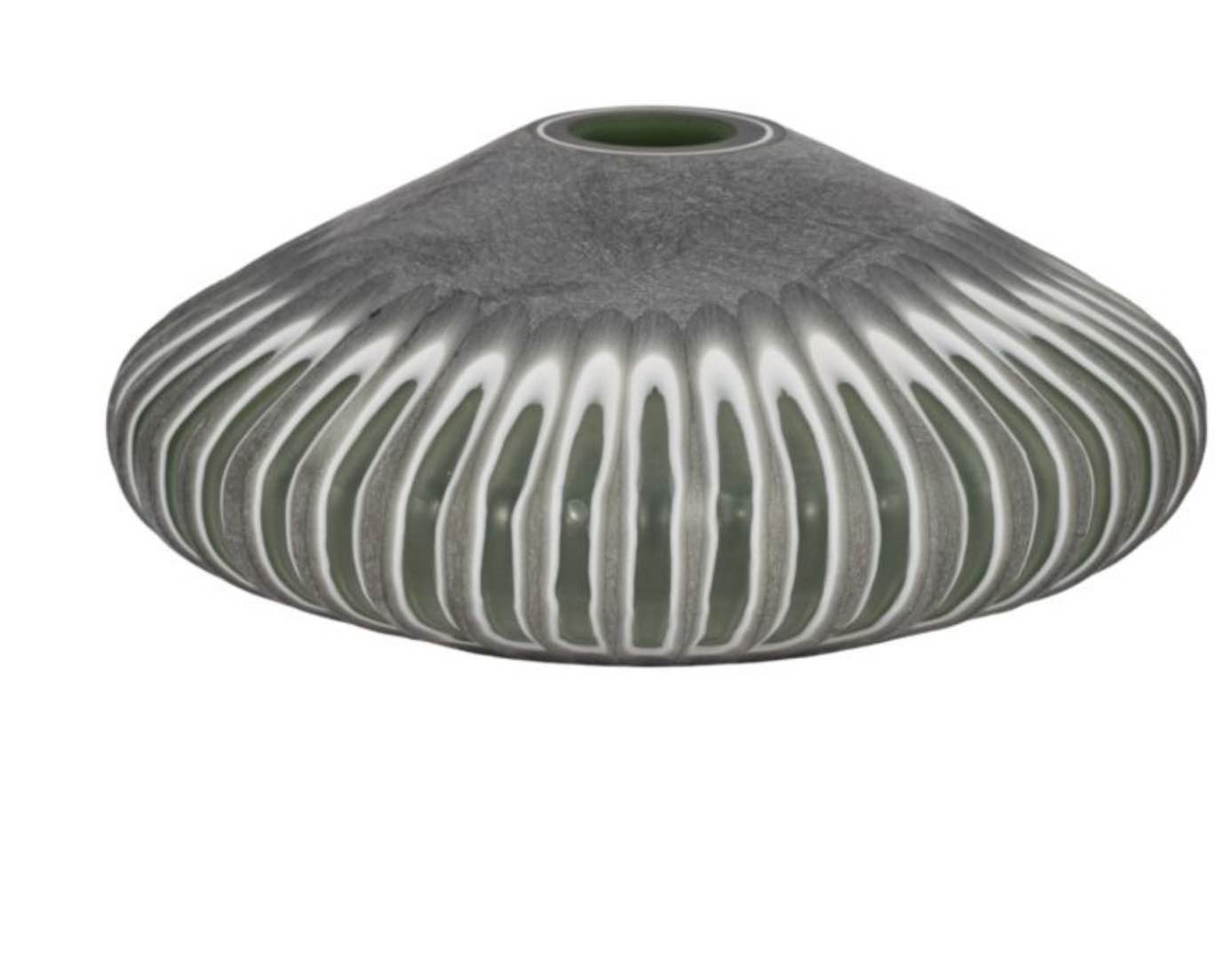 Sagebrook Home 14" Abbot Small Green Glass Vase EV19646-02