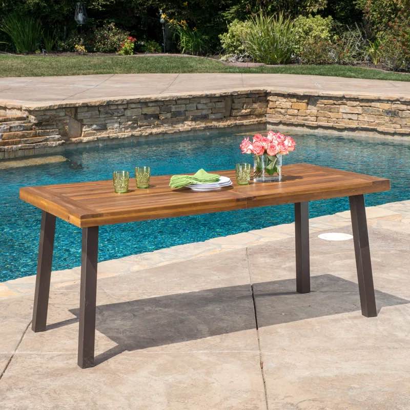 Anes Wooden Dining Table