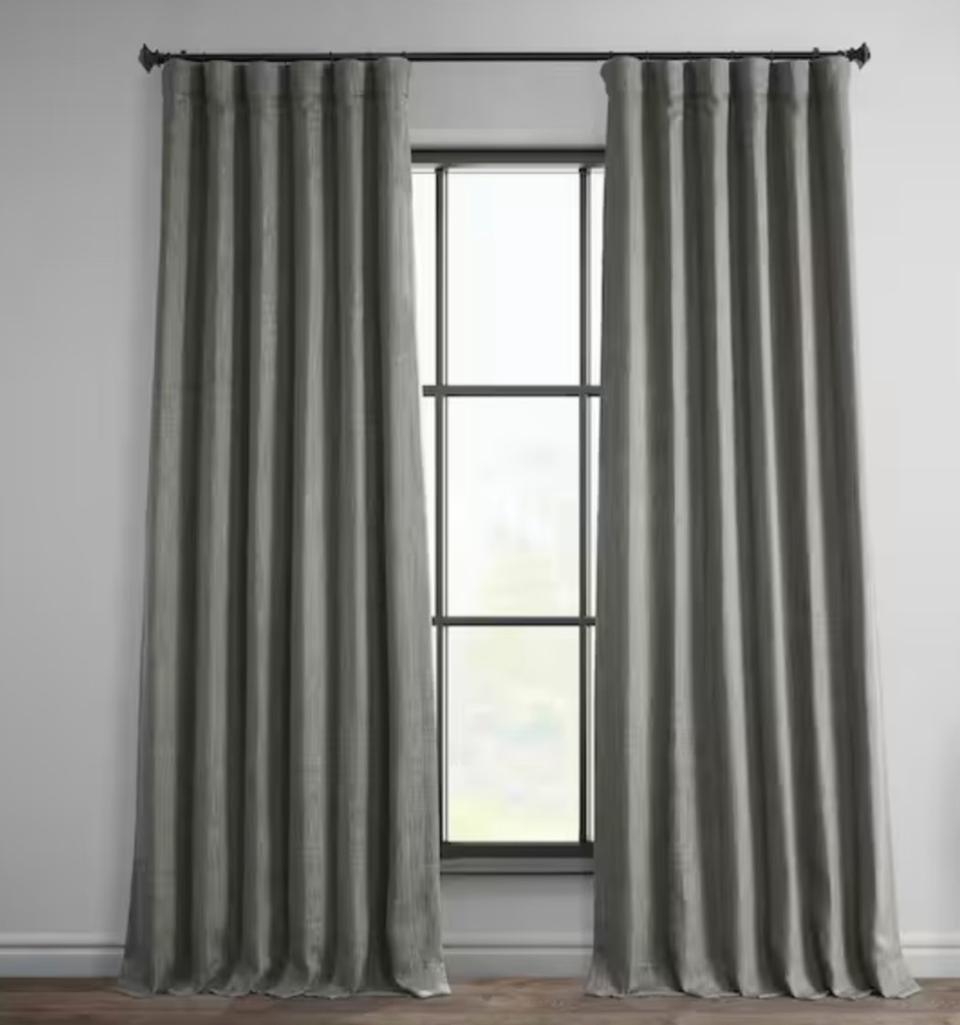 Assorted Curtain Panels, Varying in different sizes and colors