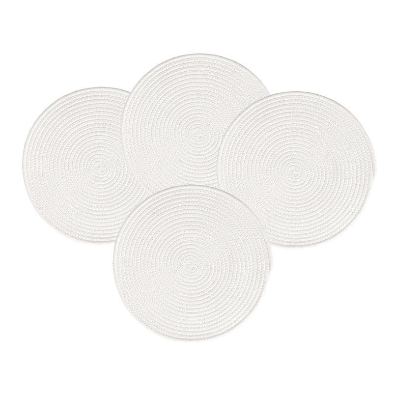 Brettly Braided Round Placemat set of 4 