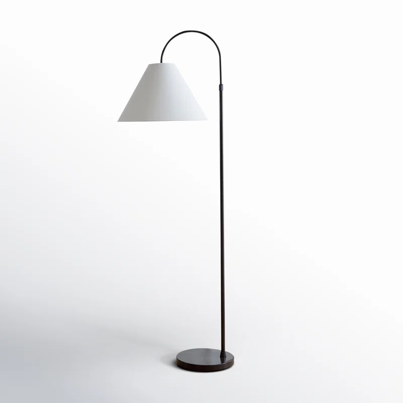 Oterra 65.4'' Matte Arched Floor Lamp