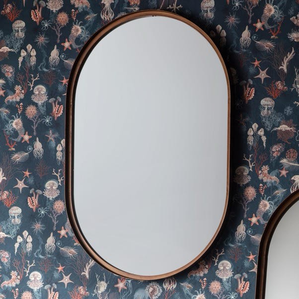Harlan Elipse Oval Wall Mirror 28 X 18”