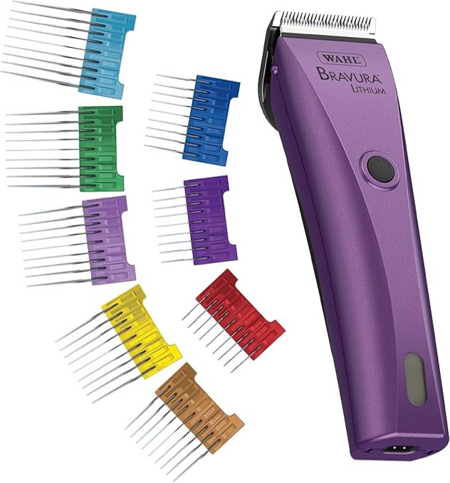 Wahl Bravura Lithium Ion Clipper Purple