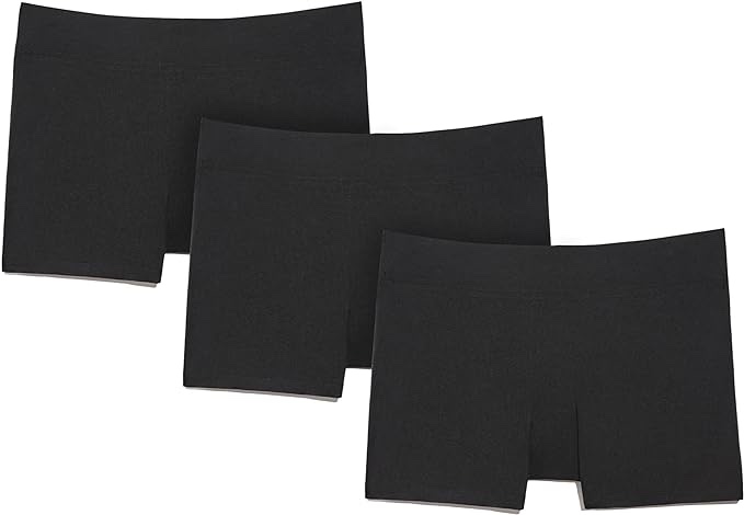 Kt by Knix Teen Super Leakproof Sleepover Short - Period Underwear for Teens - Black, (Assortment of sizes and styles) 11 piezas en total