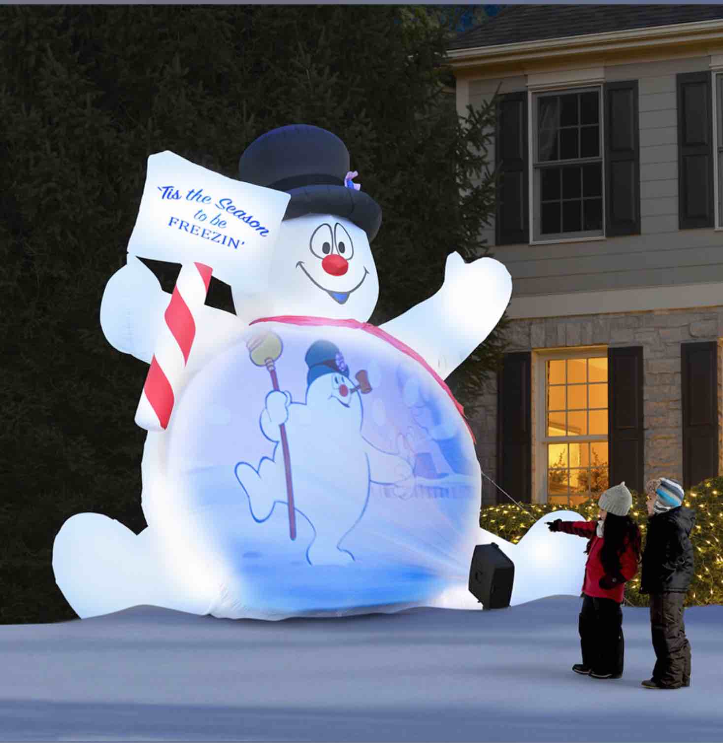 The Video Projecting 10' Frosty The Snowman