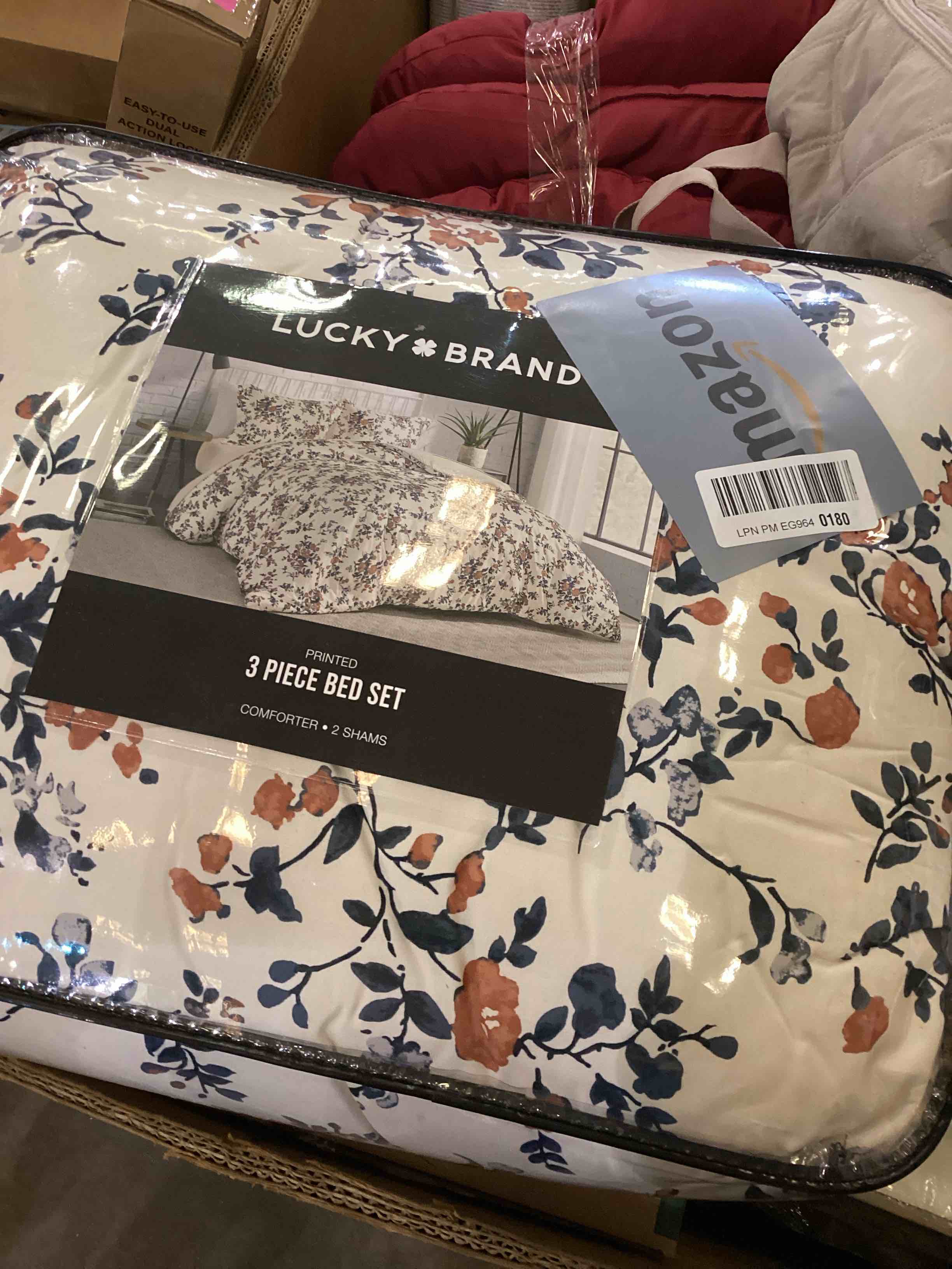 lucky brand 3 piece bed set