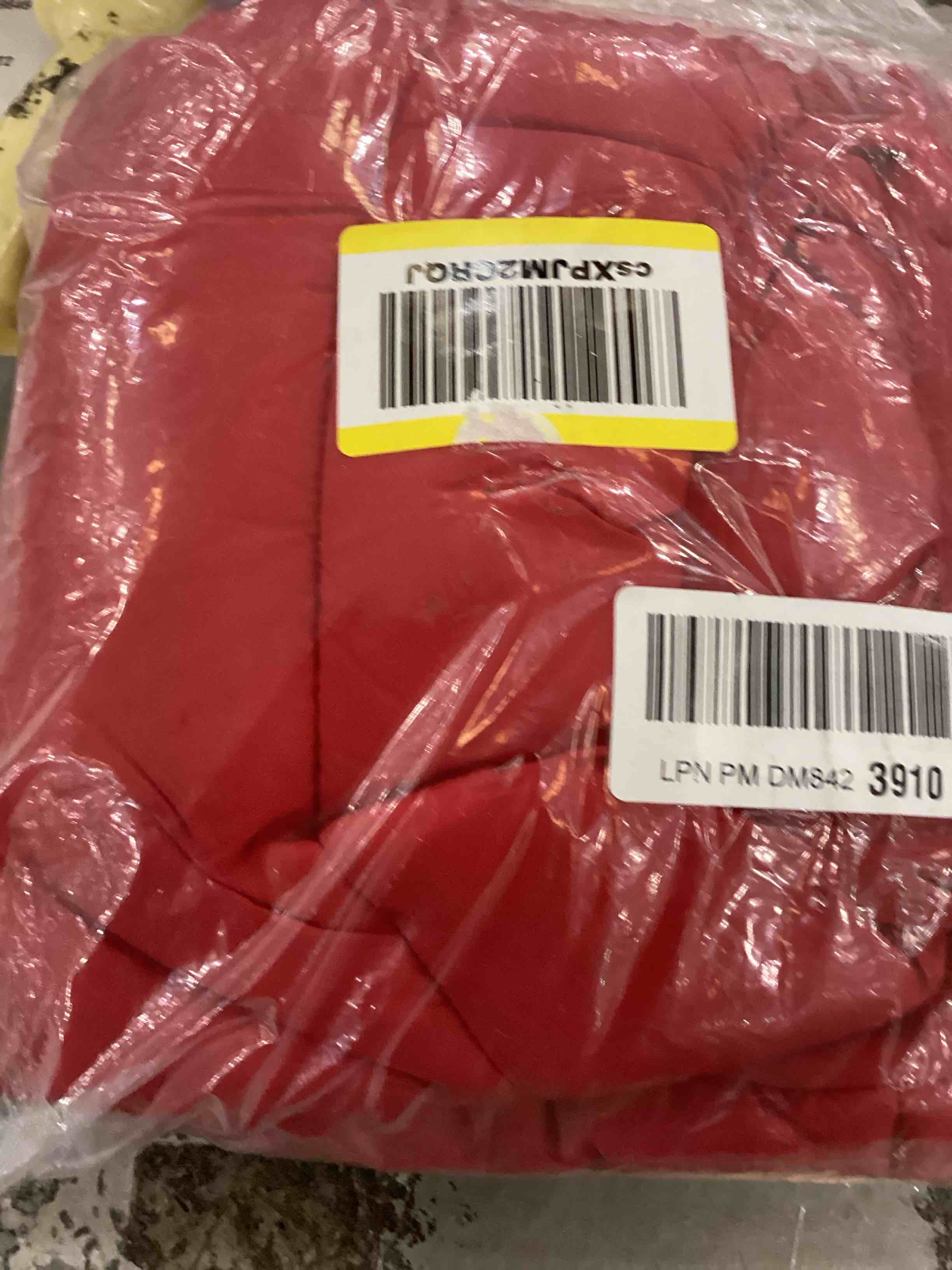 Eileen Fisher Red Lory Nylon Down Puffer Coat 