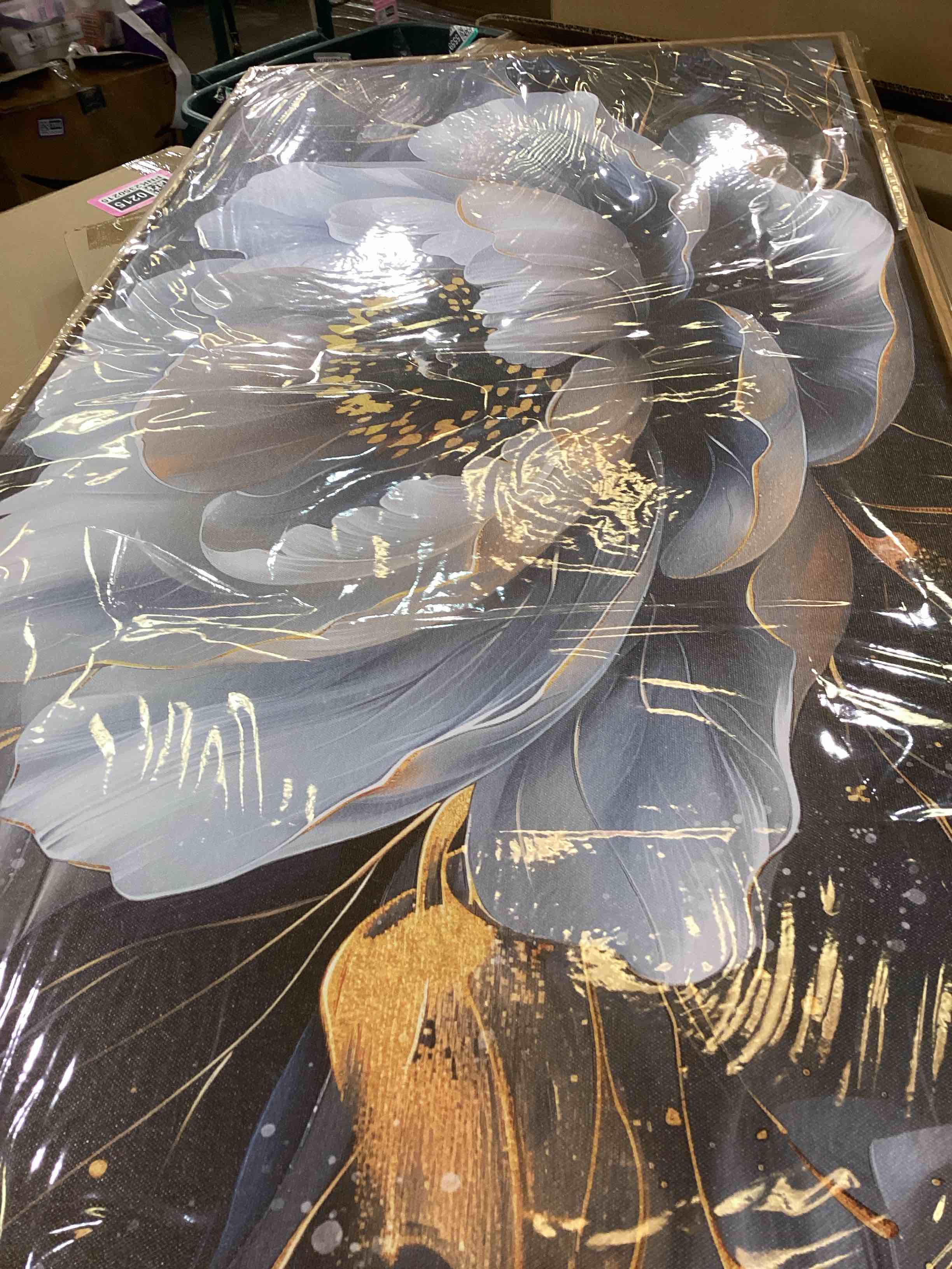 floral wall art for living room 
