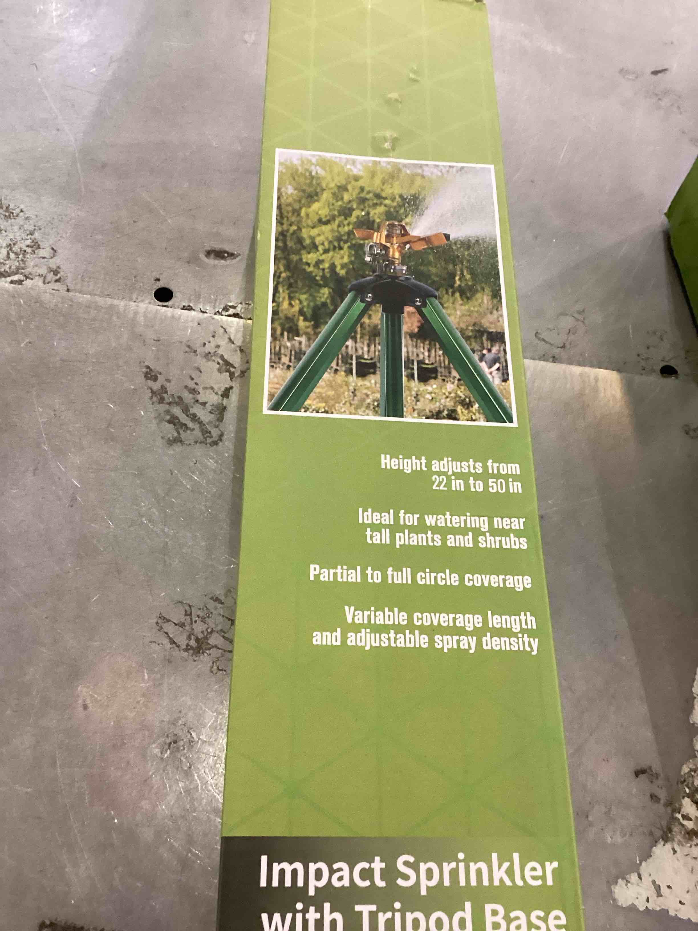 Impact Sprinkler with Tripod Base