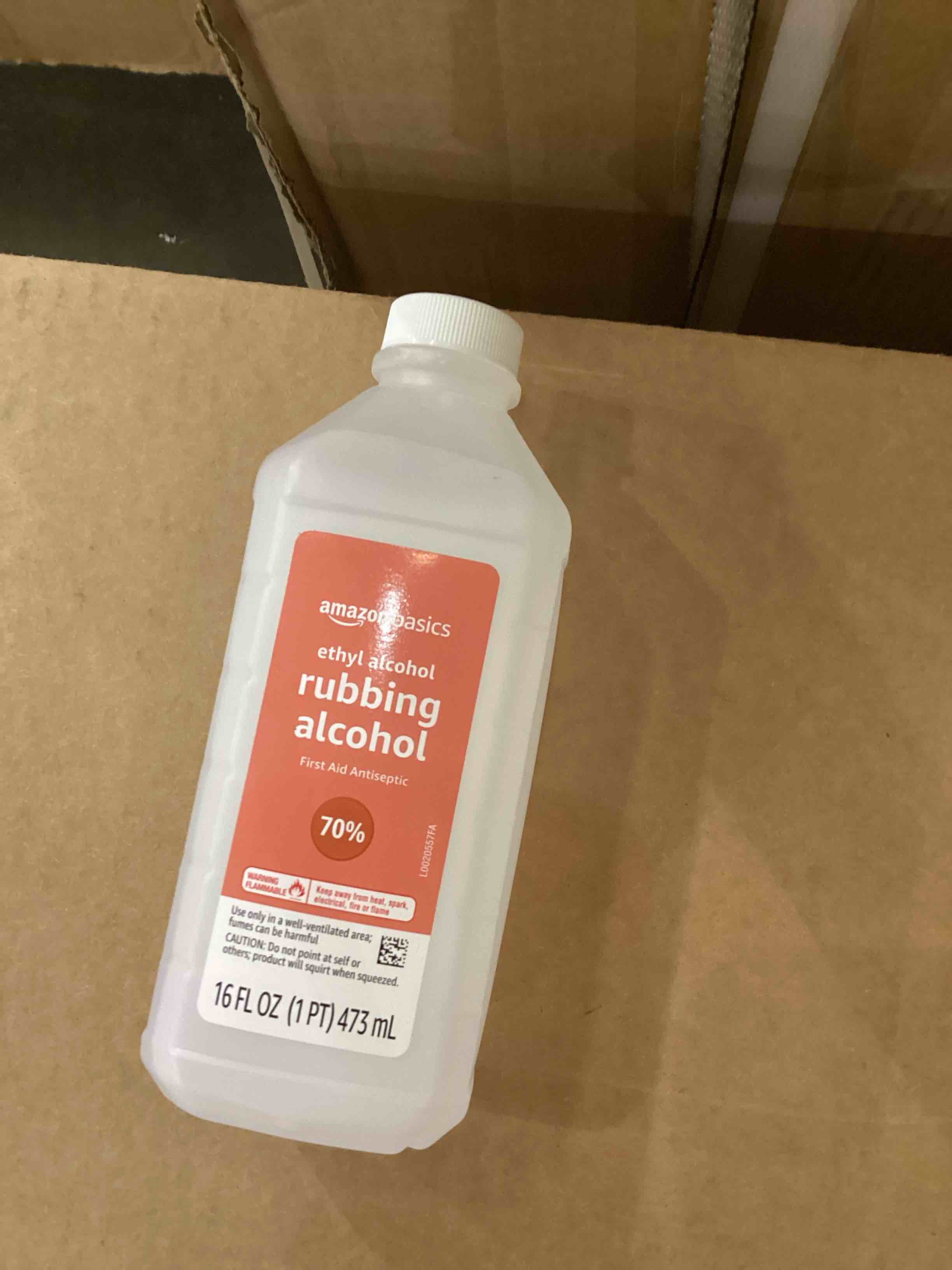 rubbing alcohol 