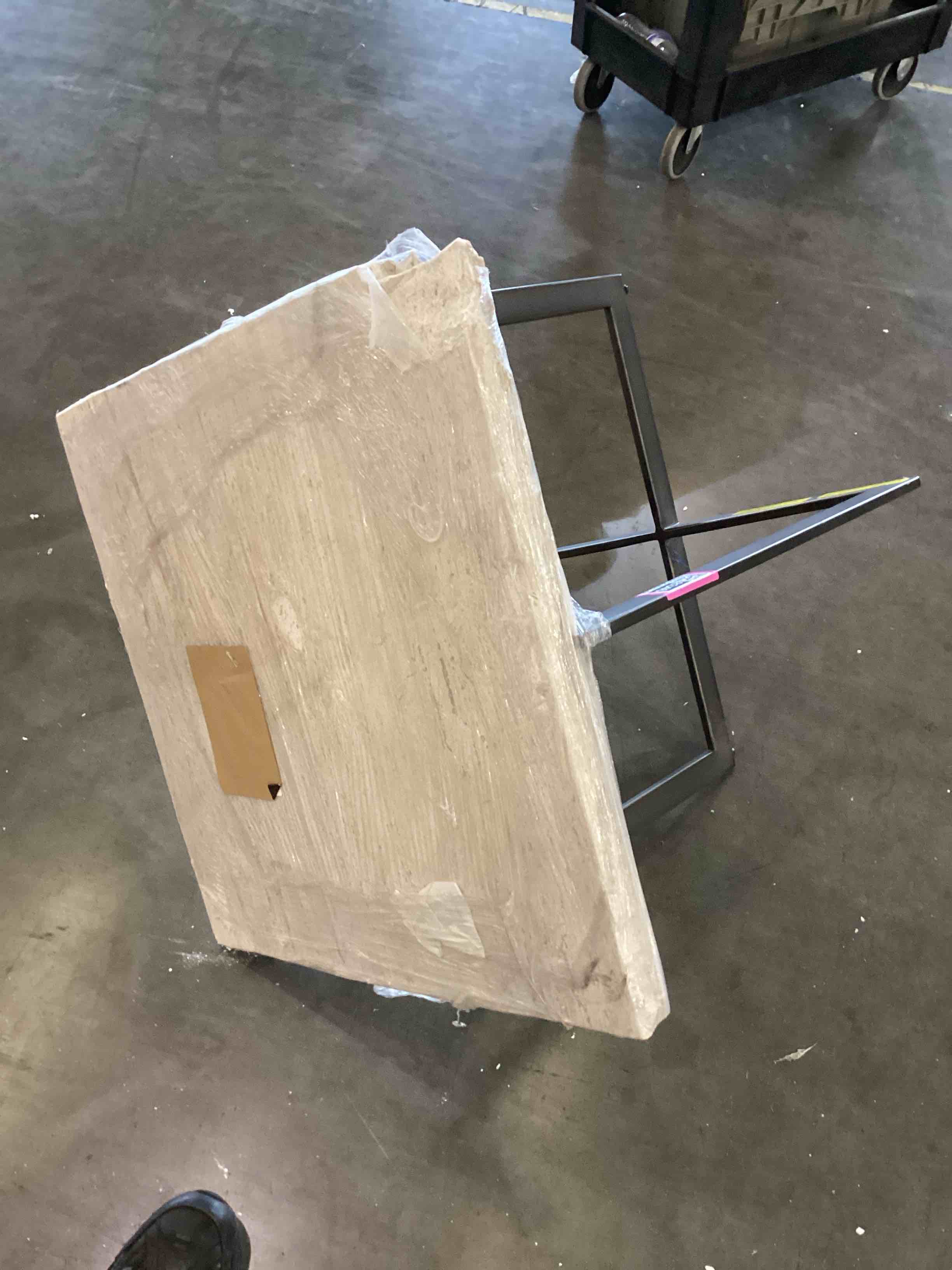 stone side table 