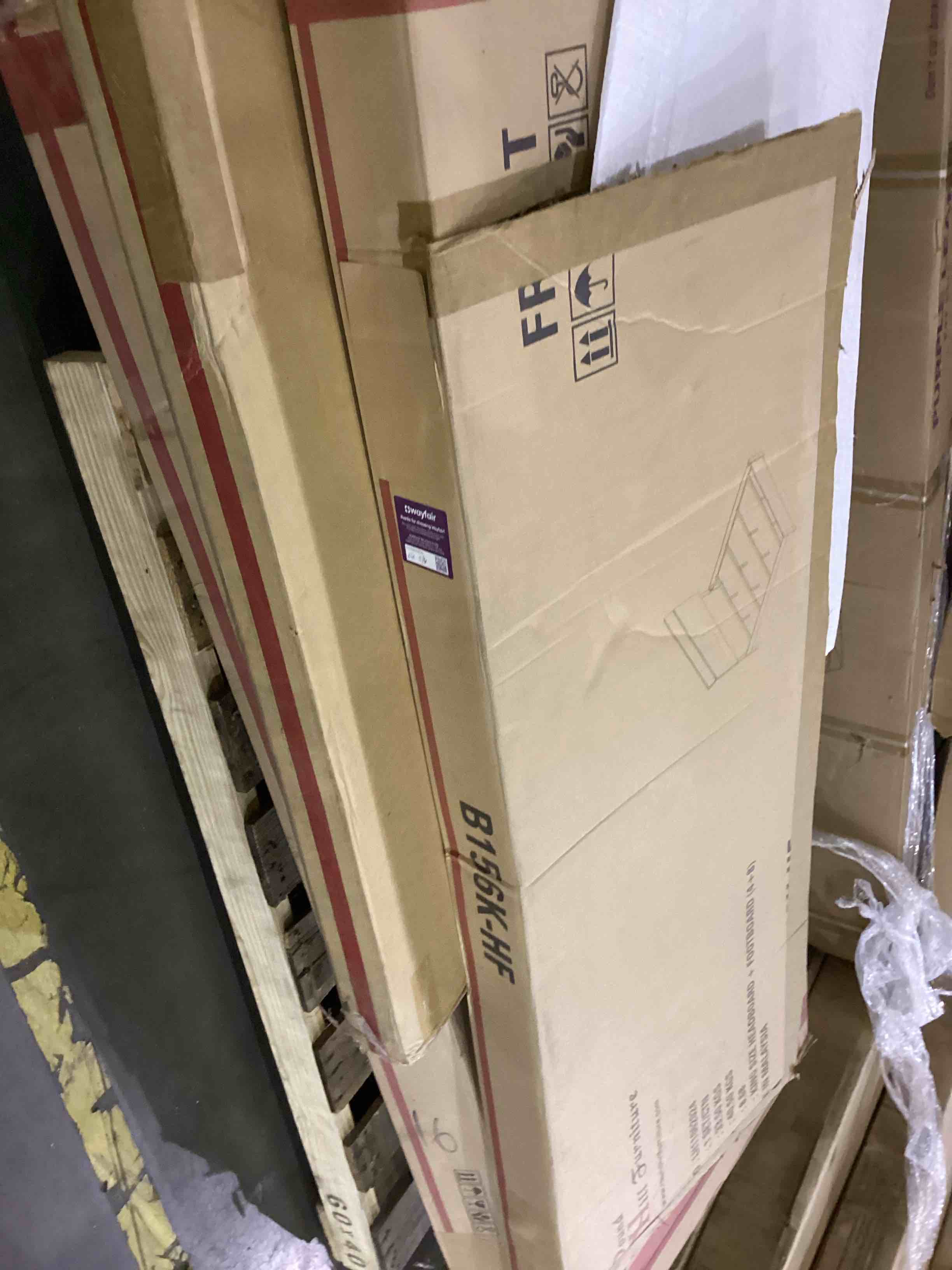 Tame 3 Piece Bedroom bed frame Set, incomplete 